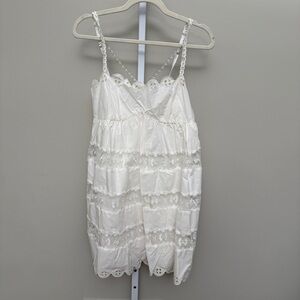 Victoria's Secret White Lace Chemise size S/P new with tags